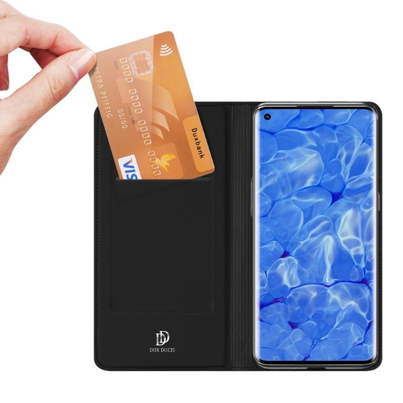 Case voor Oppo Reno 6 Pro 5G Zakelijk Satijneffect