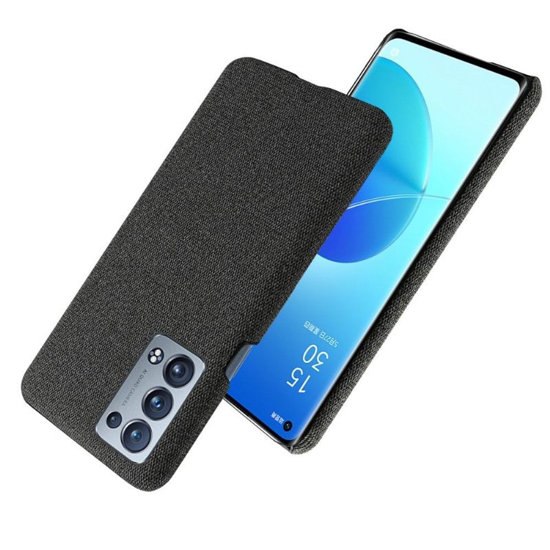 Hoesje voor Oppo Reno 6 Pro 5G Stoffen Bekleding