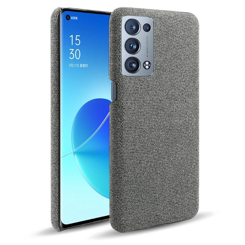 Hoesje voor Oppo Reno 6 Pro 5G Stoffen Bekleding