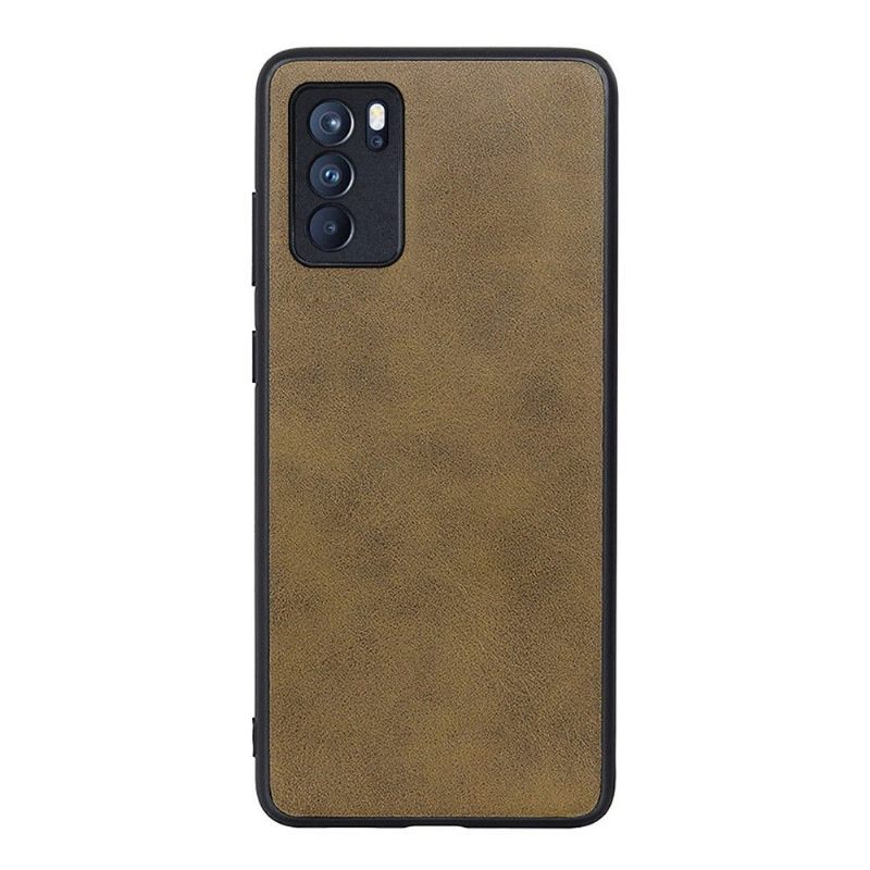 Hoesje voor Oppo Reno 6 Pro 5G Vintage Kunstleer Jazz