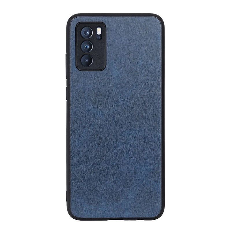 Hoesje voor Oppo Reno 6 Pro 5G Vintage Kunstleer Jazz