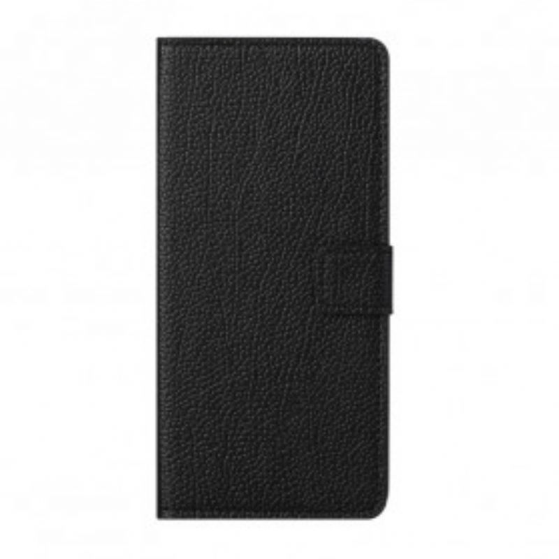 Folio-hoesje voor Xiaomi Redmi Note 10 5G Enkele Lychee