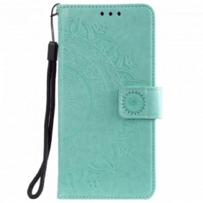 Folio-hoesje voor Xiaomi Redmi Note 10 5G Zon Mandala
