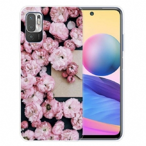 Hoesje voor Xiaomi Redmi Note 10 5G Intense Bloemen