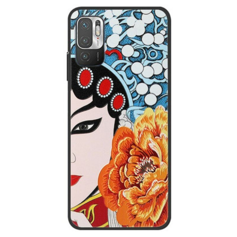 Hoesje voor Xiaomi Redmi Note 10 5G Peking Opera