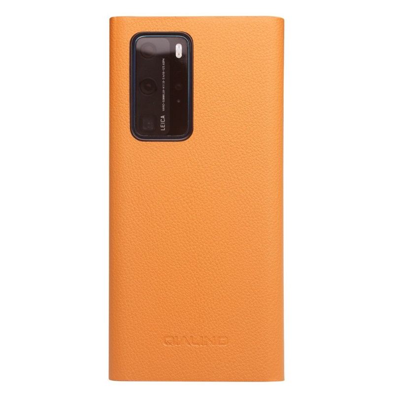 Flip Case voor Huawei P40 Pro Folio-hoesje Leren Raam