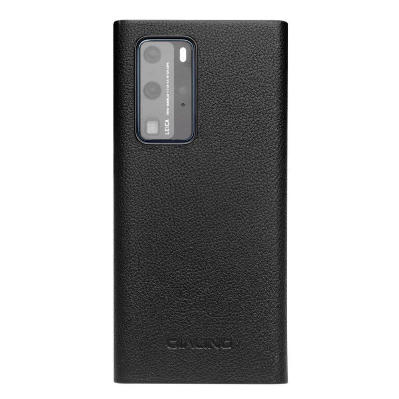 Flip Case voor Huawei P40 Pro Folio-hoesje Leren Raam