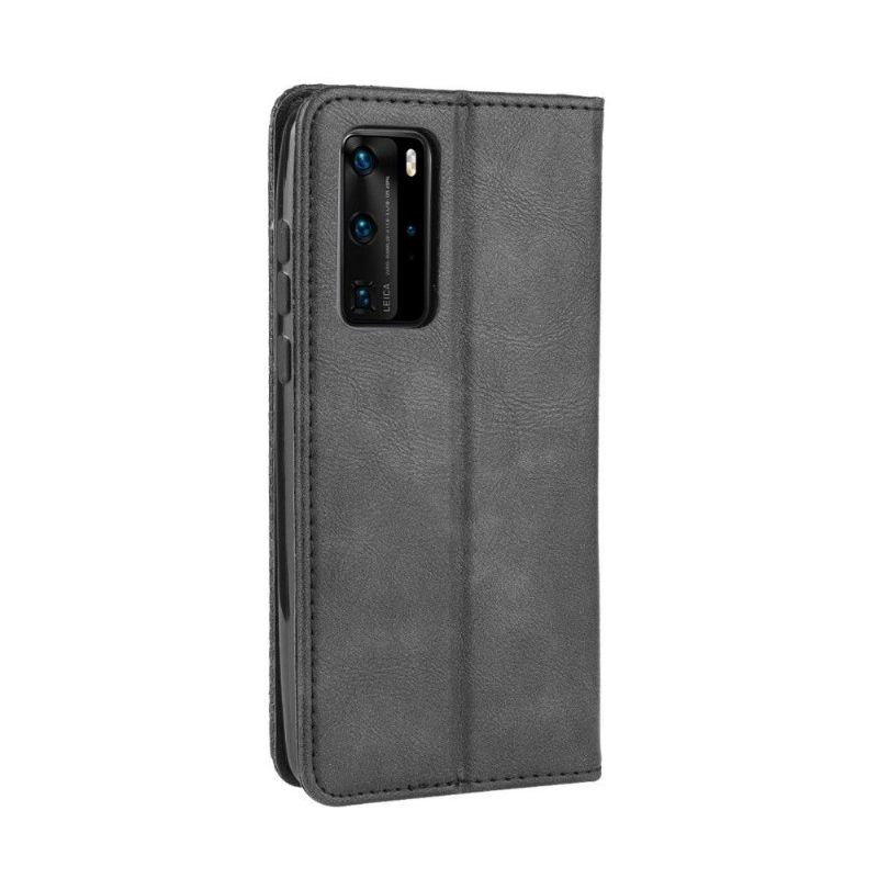 Folio-hoesje voor Huawei P40 Pro Leer In Cirénius-stijl