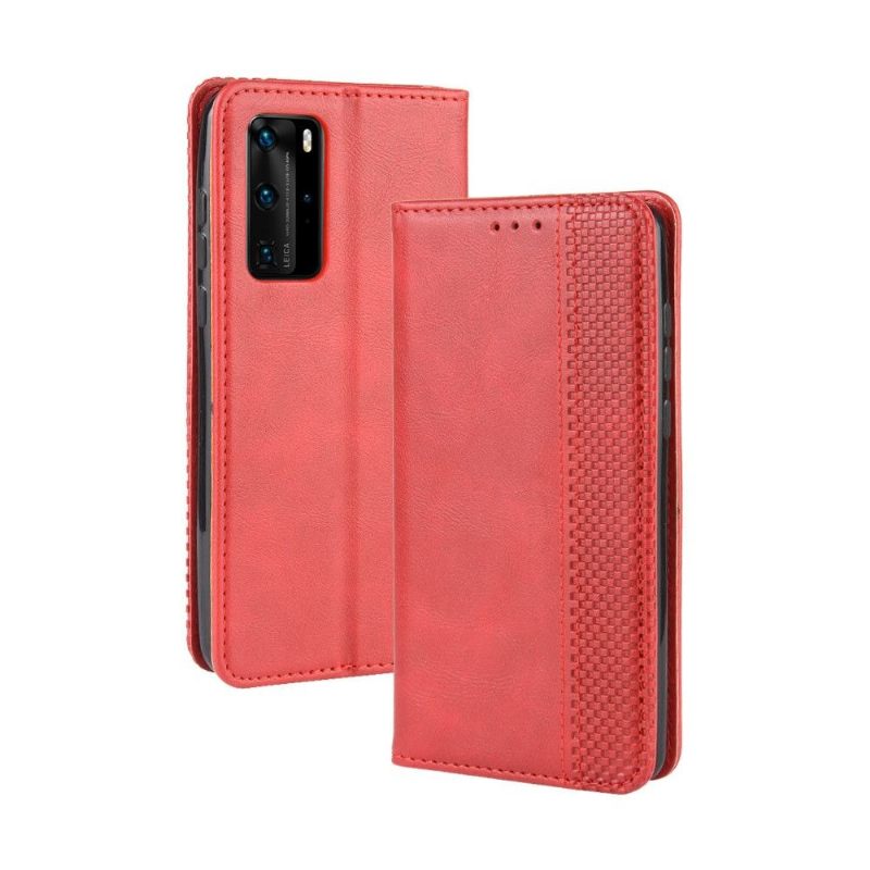 Folio-hoesje voor Huawei P40 Pro Leer In Cirénius-stijl