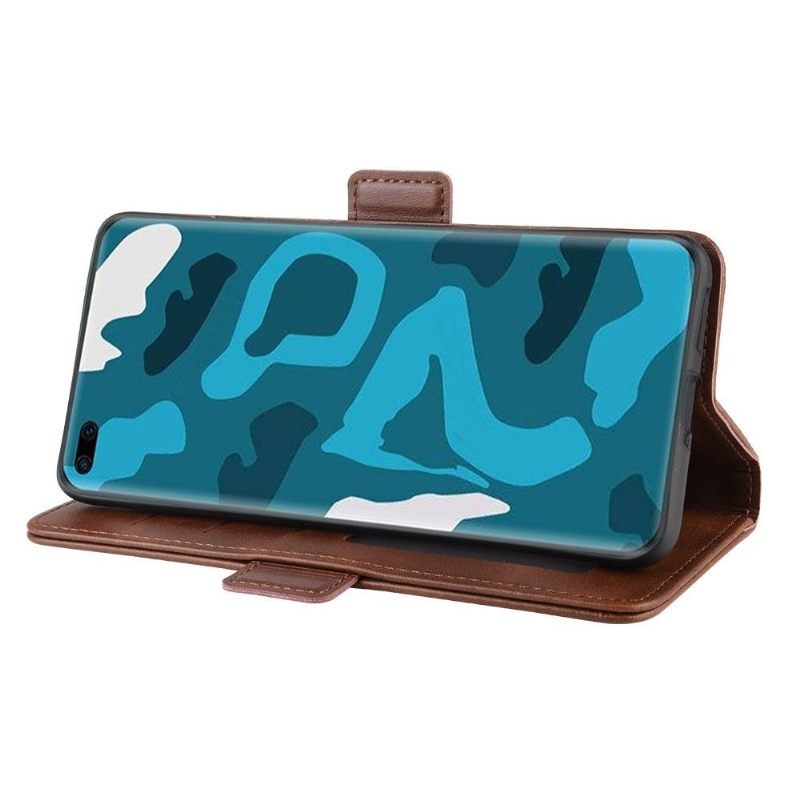 Folio-hoesje voor Huawei P40 Pro Portemonnee Leren Mat Kunstleer Cover