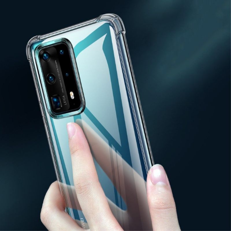 Hoesje voor Huawei P40 Pro Anti-fall Ultra Protect Clear (pak Van 5)