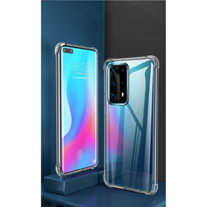 Hoesje voor Huawei P40 Pro Anti-fall Ultra Protect Clear (pak Van 5)