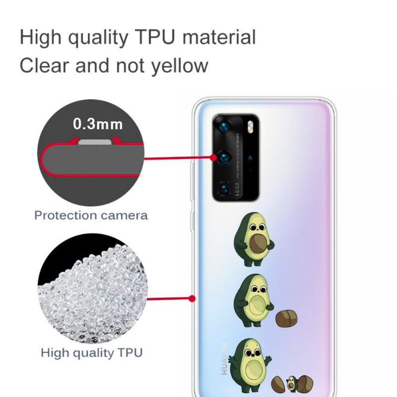 Hoesje voor Huawei P40 Pro Avocado