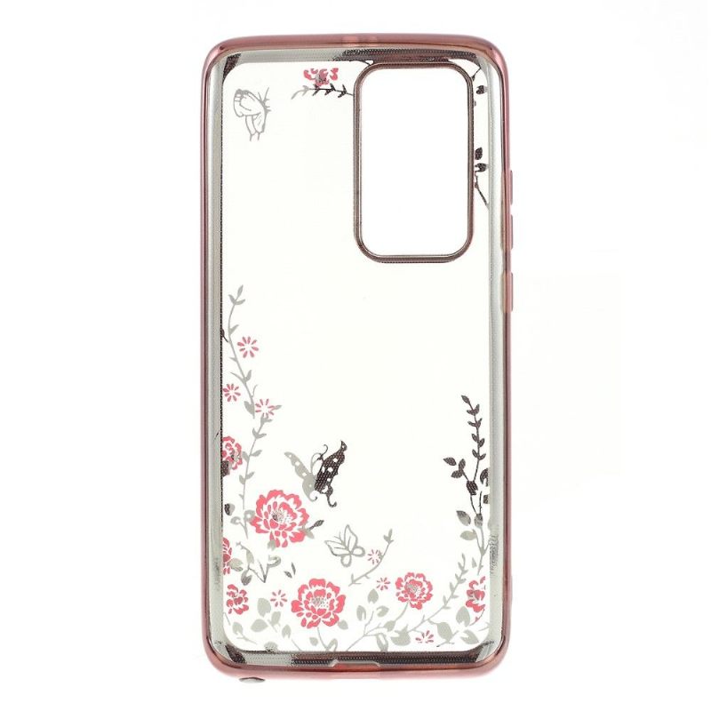 Hoesje voor Huawei P40 Pro Bloemen Lente Transparant