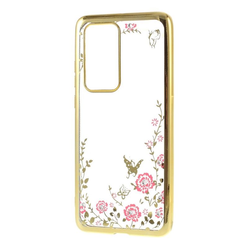 Hoesje voor Huawei P40 Pro Bloemen Lente Transparant