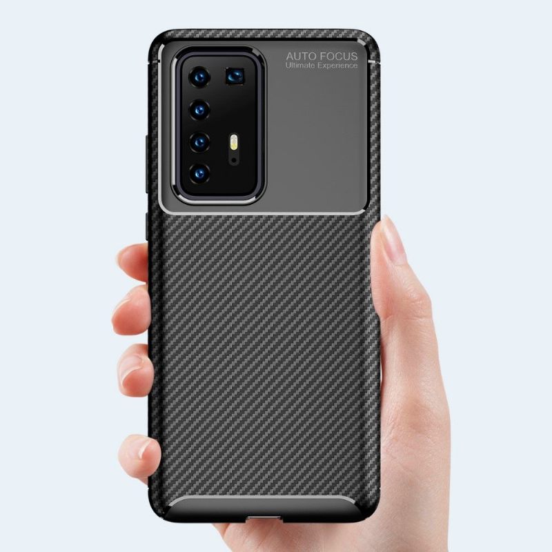 Hoesje voor Huawei P40 Pro Karbon Stijlvol