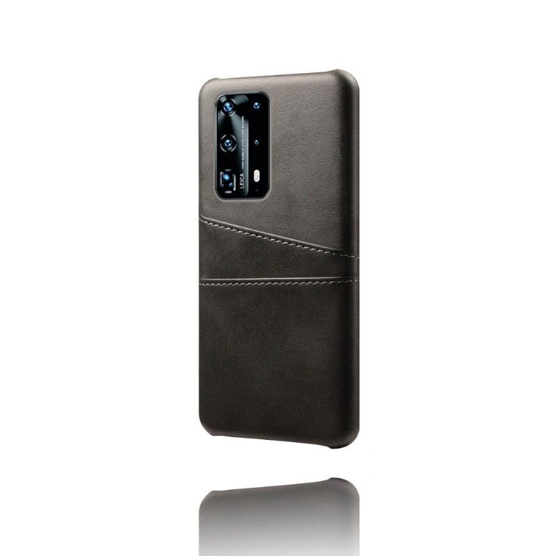 Hoesje voor Huawei P40 Pro Melody Leder Effect Kaarthouder