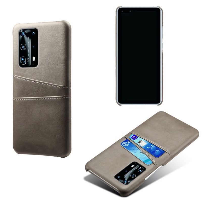 Hoesje voor Huawei P40 Pro Melody Leder Effect Kaarthouder