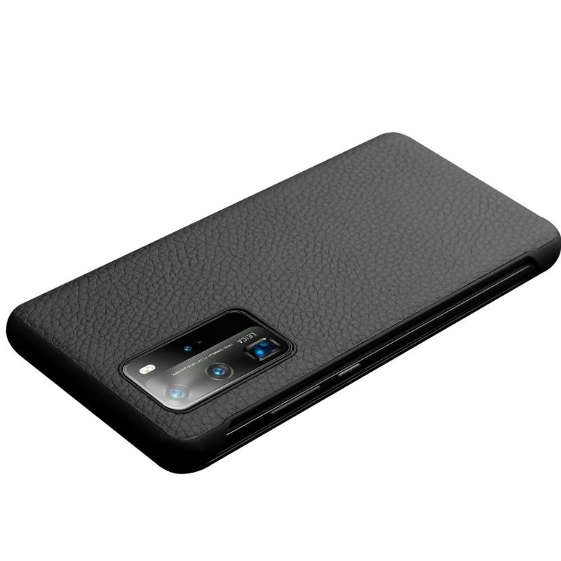 Leren Hoesje voor Huawei P40 Pro Folio-hoesje Leren Raam