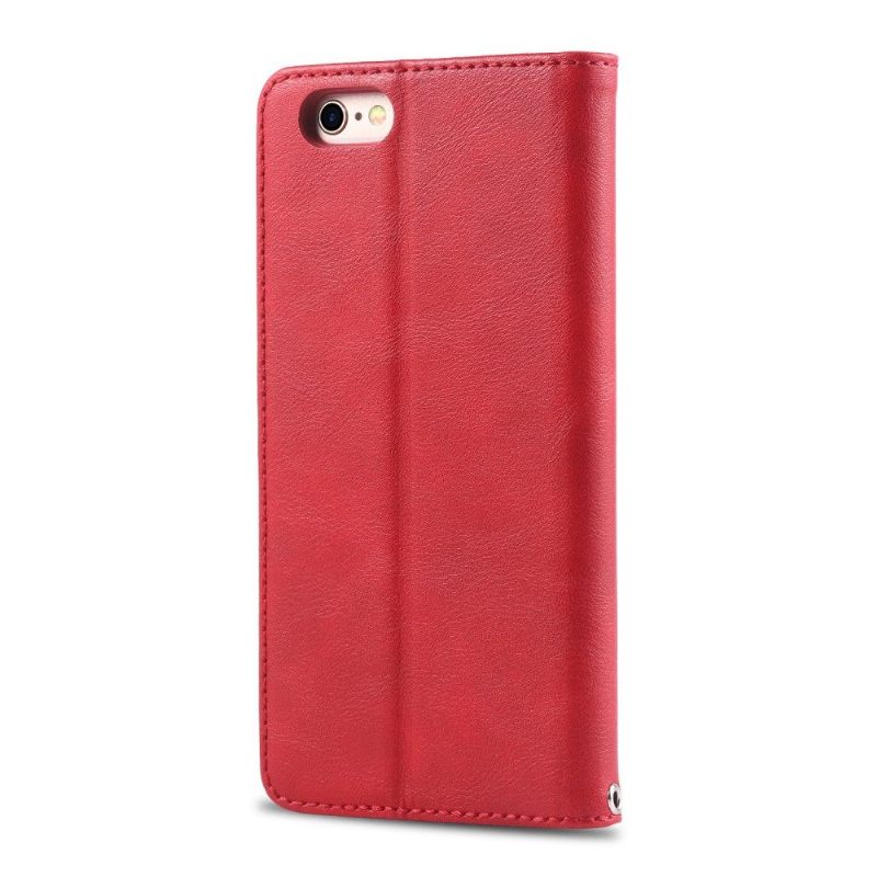 Folio-hoesje voor iPhone 7 / 8 / SE (2020) Anti-fall Azns Retro Leder Effect