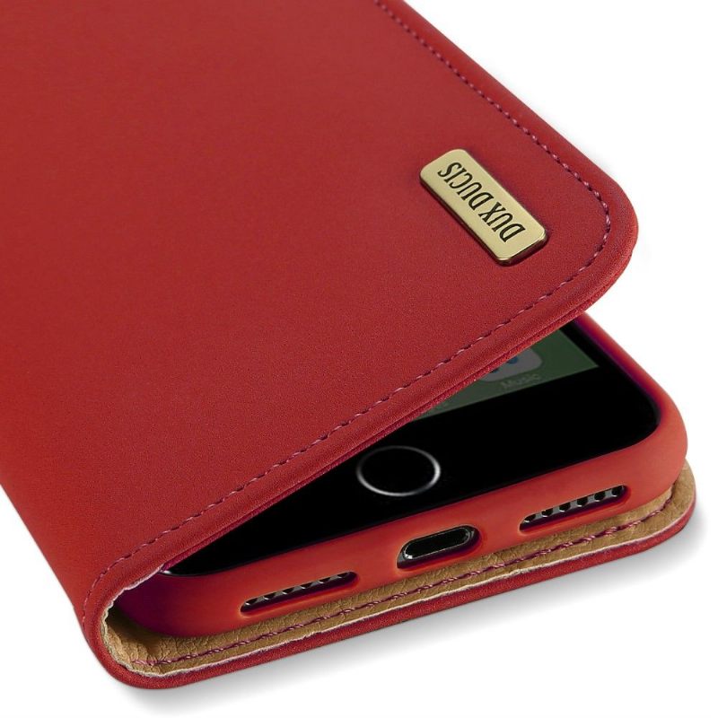 Folio-hoesje voor iPhone 7 / 8 / SE (2020) Wens Dux Ducis Premium