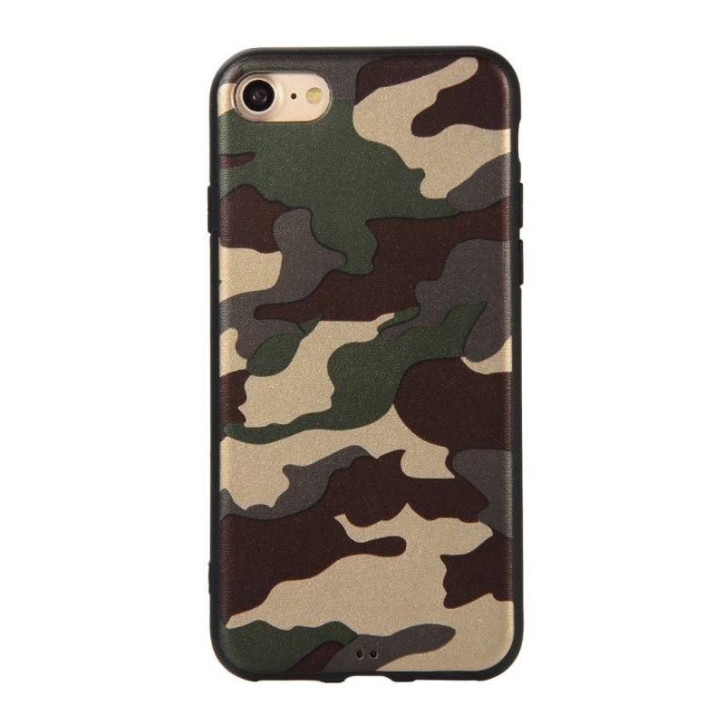 Hoesje voor iPhone 7 / 8 / SE (2020) Anti-fall Militaire Camouflage