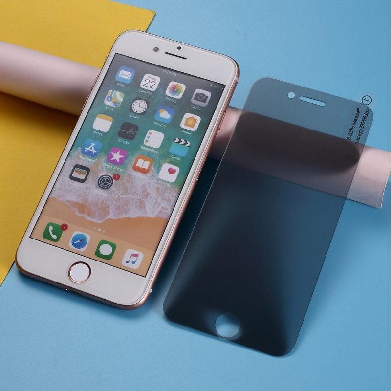 iPhone Se / 8 / 7 - Screenprotector Van Gehard Glas En Privacyfilter