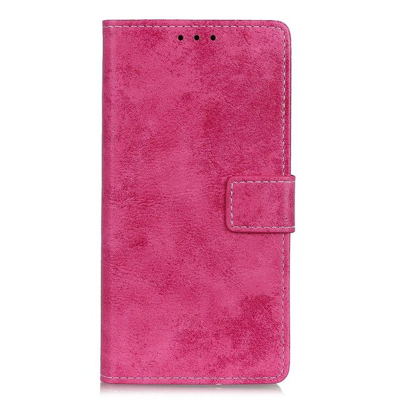 Case voor Asus Zenfone 7 / Zenfone 7 Pro Cyrius Kunstleer Vintage