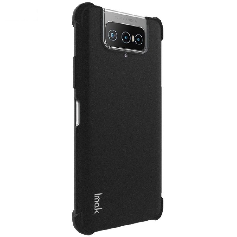 Hoesje voor Asus Zenfone 7 / Zenfone 7 Pro Class Protect Schokbestendig - Mat Zwart