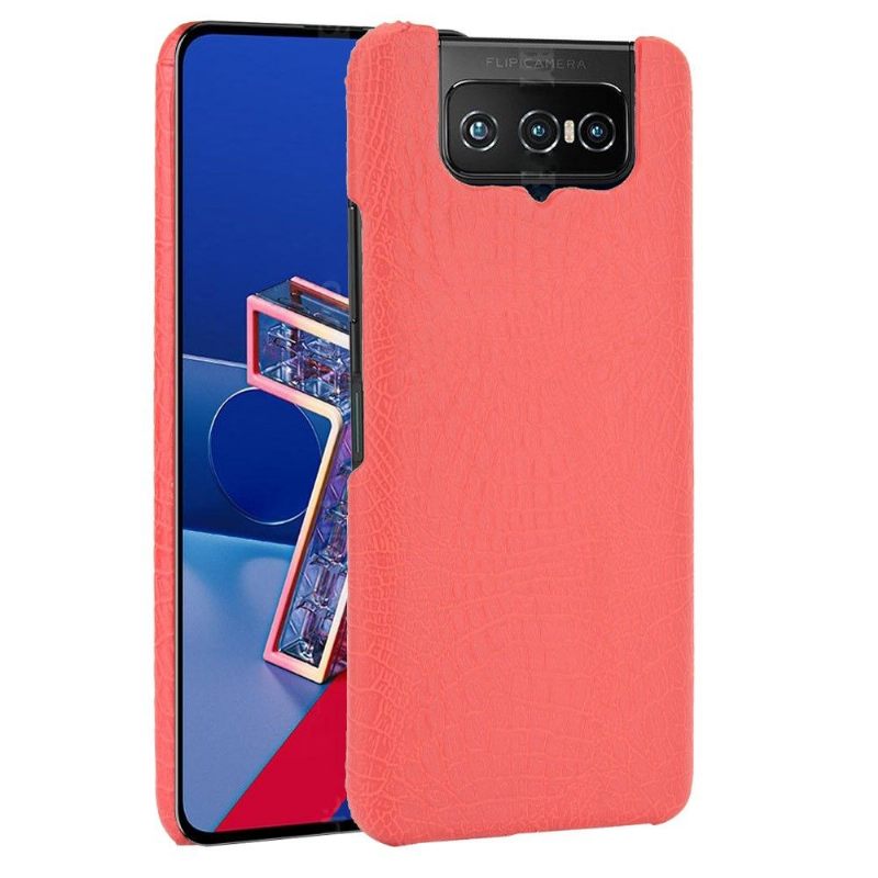 Hoesje voor Asus Zenfone 7 / Zenfone 7 Pro Krokodil-effect