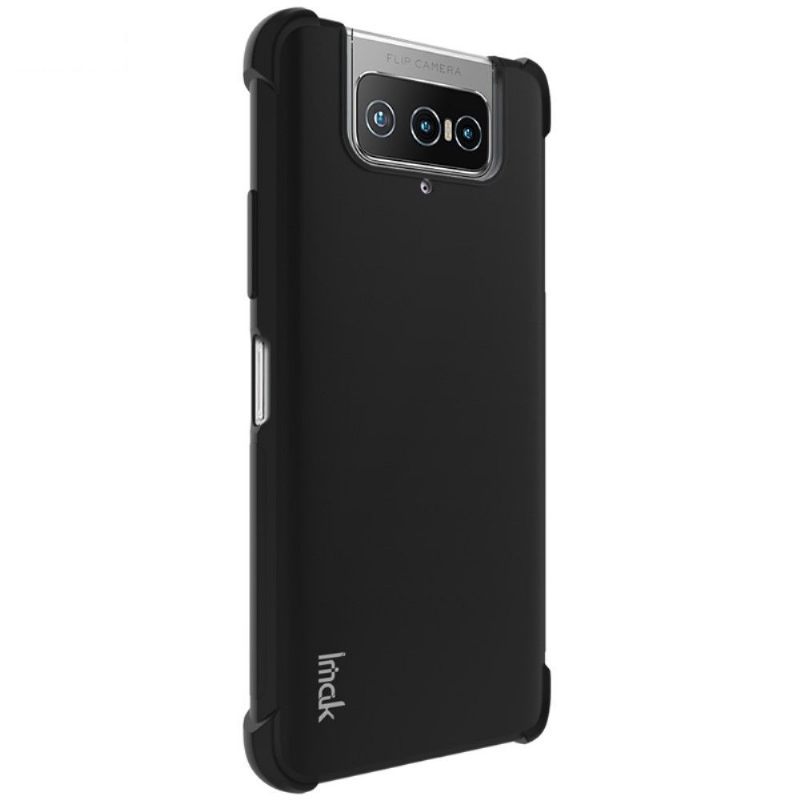 Telefoonhoesje voor Asus Zenfone 7 / Zenfone 7 Pro Klasse Protect - Metallic Zwart