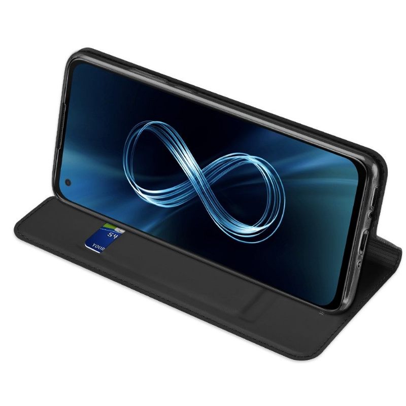 Case voor Asus Zenfone 8 Bescherming Zakelijk Satijneffect