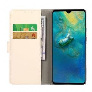 Folio-hoesje voor Asus Zenfone 8 Uil En Wolf