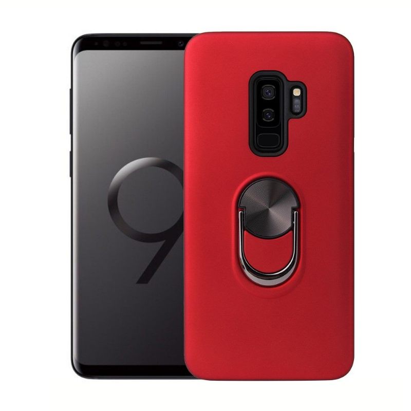 Hoesje voor Samsung Galaxy S9 Plus Mat Effect Met Steun Op De Rug