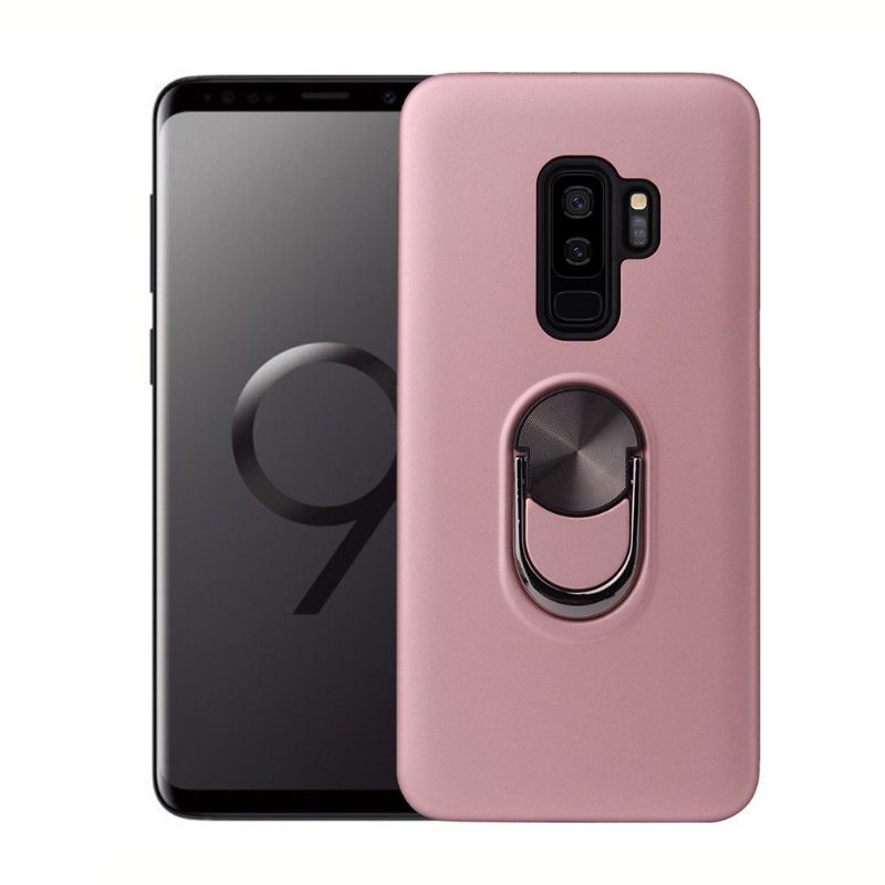 Hoesje voor Samsung Galaxy S9 Plus Mat Effect Met Steun Op De Rug