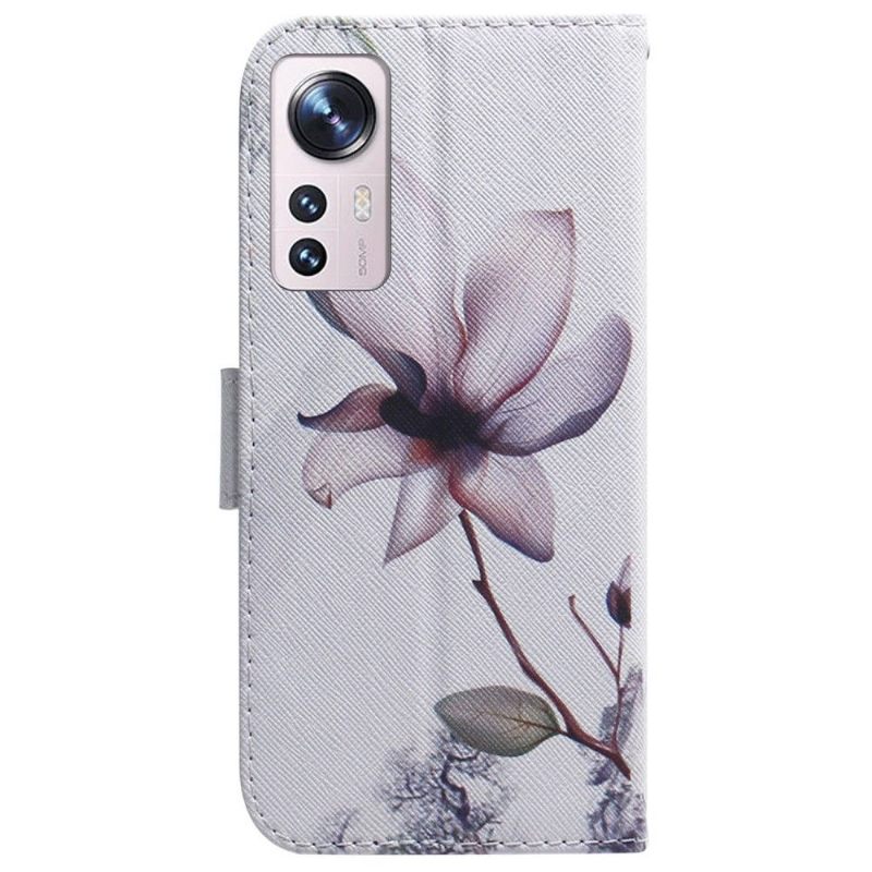 Cover voor Xiaomi 12 Wilde Bloem