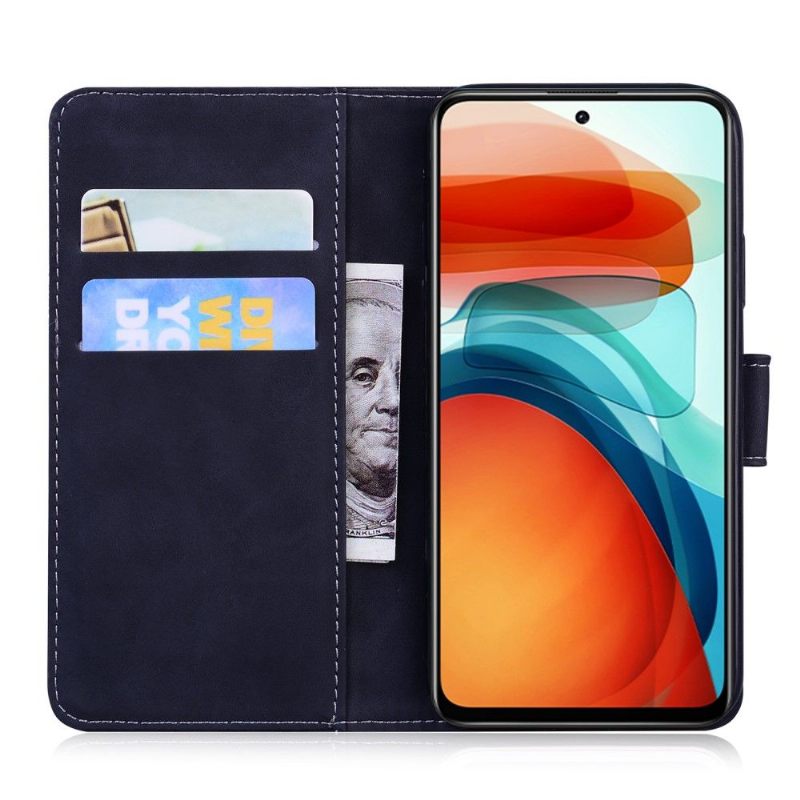 Folio-hoesje voor Xiaomi 12 Bescherming Hoesje Kleurrijke Vlinderbescherming