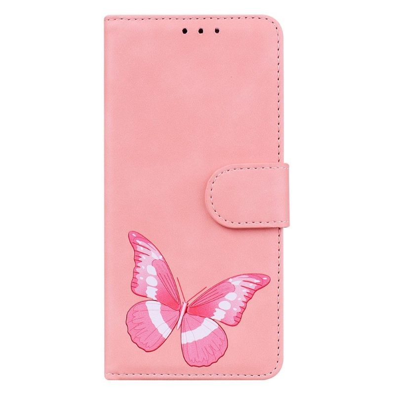 Folio-hoesje voor Xiaomi 12 Bescherming Hoesje Kleurrijke Vlinderbescherming