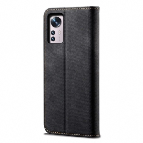 Folio-hoesje voor Xiaomi 12 De Giulia Style Jeans