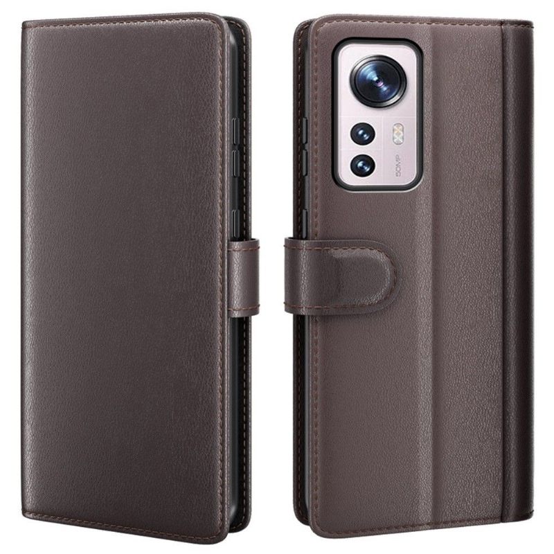 Folio-hoesje voor Xiaomi 12 Premium Leer