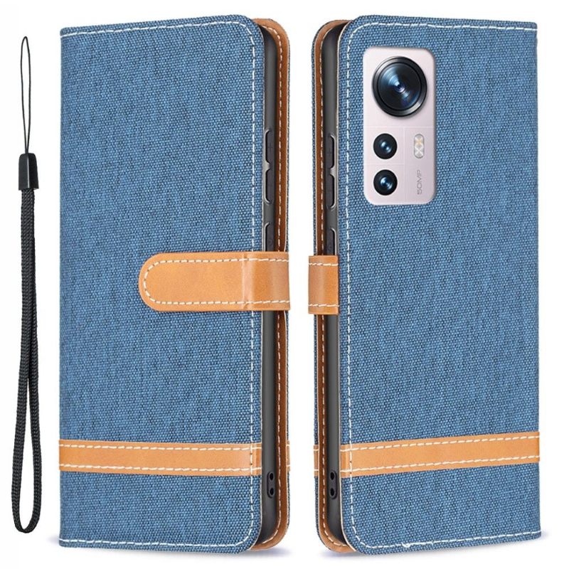 Folio-hoesje voor Xiaomi 12 Stoffen Bekleding