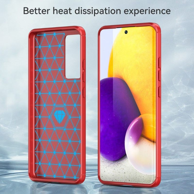 Hoesje voor Xiaomi 12 Anti-fall Geborsteld Siliconeneffect