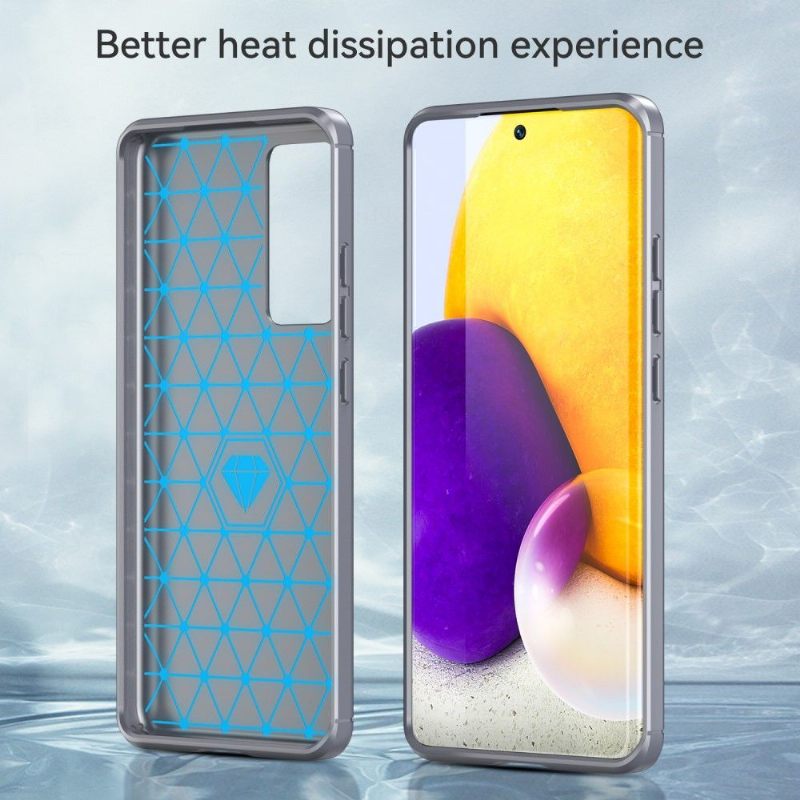 Hoesje voor Xiaomi 12 Anti-fall Geborsteld Siliconeneffect