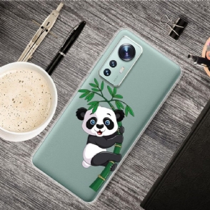 Hoesje voor Xiaomi 12 Panda Op Bamboe