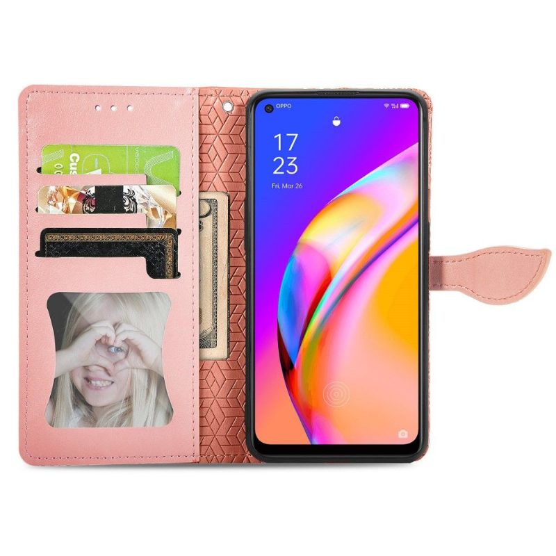 Folio-hoesje voor Oppo A94 5G Mandalablad