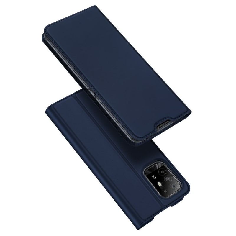 Folio-hoesje voor Oppo A94 5G Zakelijk Satijneffect