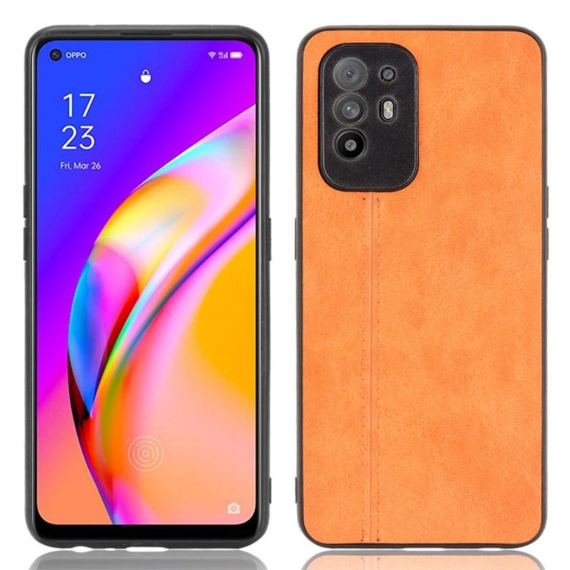 Hoesje voor Oppo A94 5G Leereffect