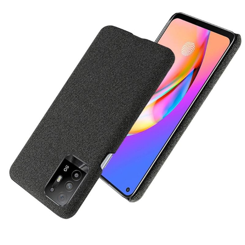 Hoesje voor Oppo A94 5G Stoffen Bekleding