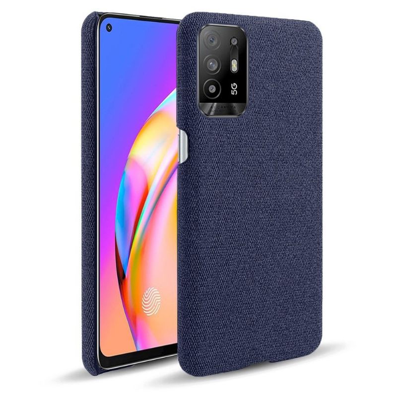 Hoesje voor Oppo A94 5G Stoffen Bekleding