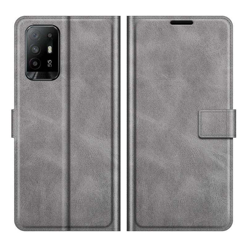 Leren Hoesje voor Oppo A94 5G Portemonnee Leren Leerstijl